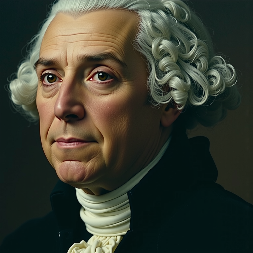 Shuttle Jaguar - A close-up of a large portrait.
