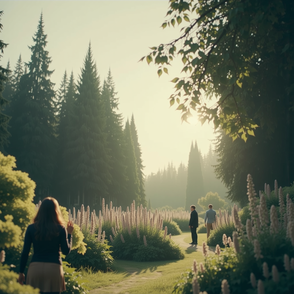 Shuttle Jaguar - render ofdreamy beautiful landscape, dreamy, by herbaceous plants, artger, followed by conifers and temperate, details vintage photo hyper realistic ultra realistic photo realistic photography, unreal engine, high detailed, 8 k