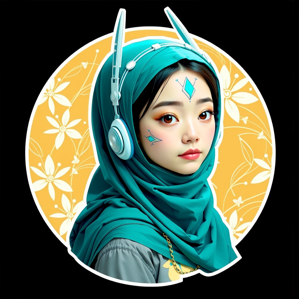 Shuttle Jaguar - Girl ninja in elaborate attire.