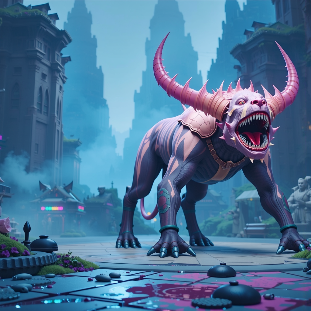 Shuttle Jaguar - Bioluminescent antoran hounds.