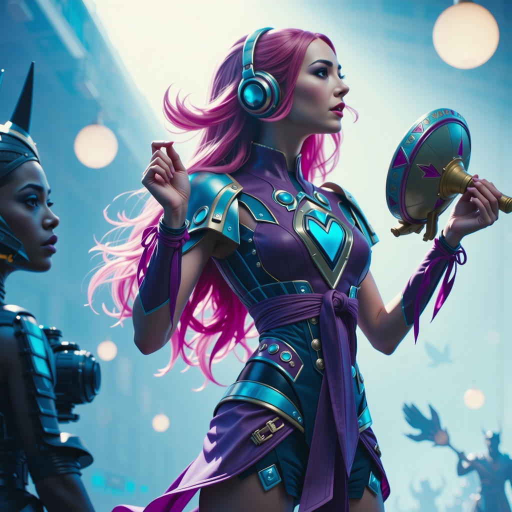 Shuttle Jaguar - League of Legends champions in battle