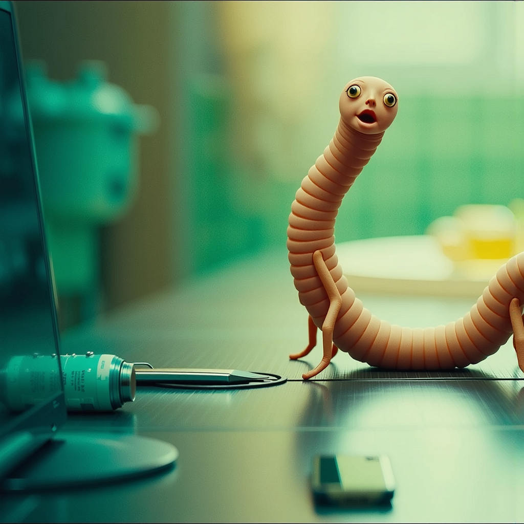 Shuttle Jaguar - Small humanoid from a worm