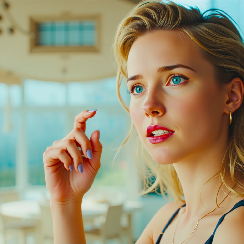 Shuttle Jaguar - Scarlett Johansson as Black Widow.